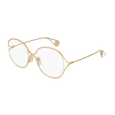 gucci 0254|Brand New GUCCI Eyeglass Frames GG 0254/OA 001 Gold For .